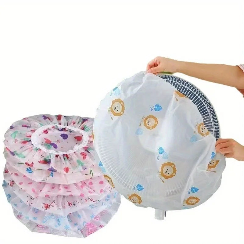 Lote de 2 Fundas Antipolvo para Ventilador – Protecciones Universales, Lavables y Reutilizables