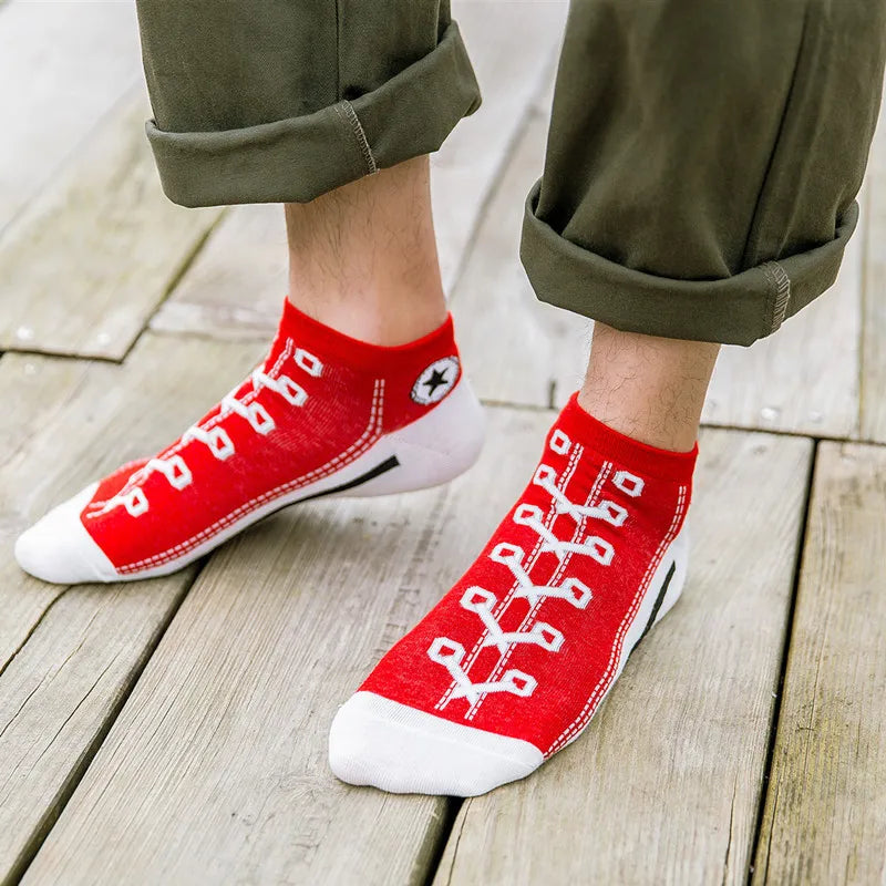 5x Socquettes originales Converse en Coton