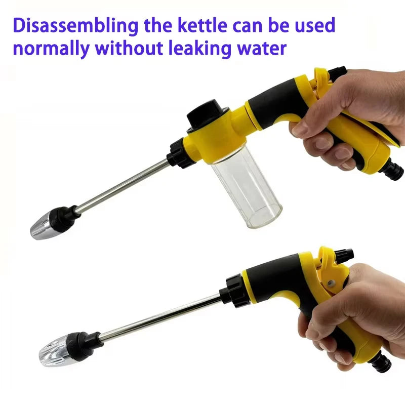 Pistolet Pulvérisation Haute Pression Régable - Réservoir Savon INCLUS