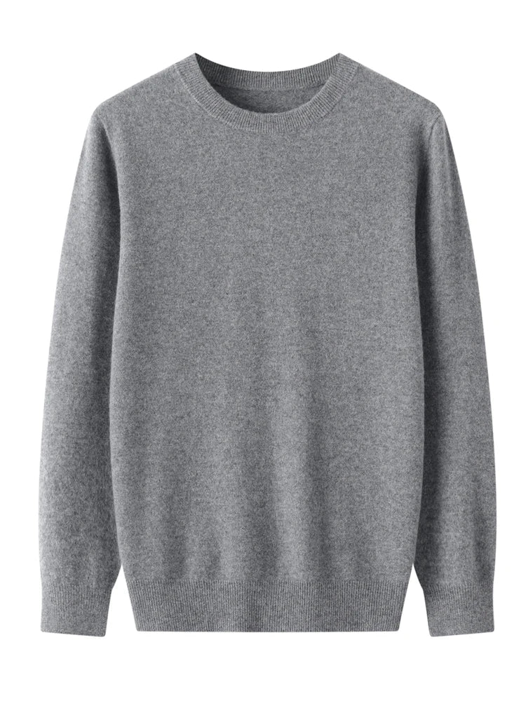Pull Col Rond 100% Laine de Mérinos