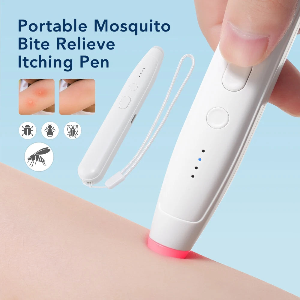 Soulageur Piqûres Insectes à Infrarouge Rechargeable - Anti-Démangeaison