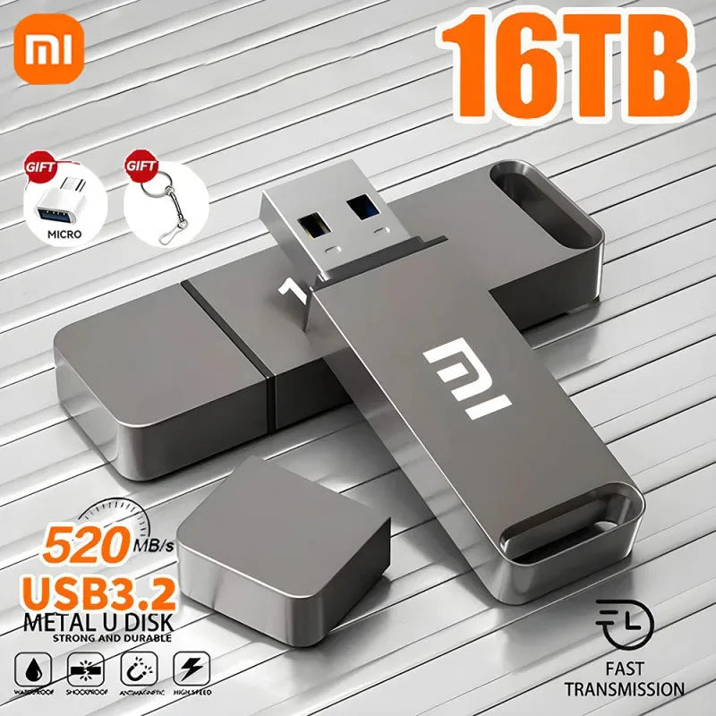 Xiaomi – Clé USB 3.2 16TB + Adaptateur Micro USB OFFERT