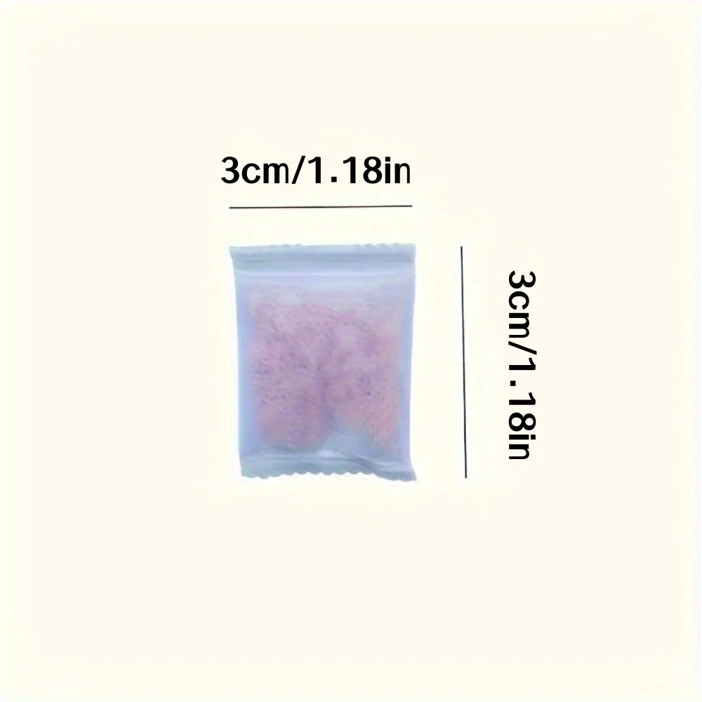 Lot de 100 Sachets Parfumés à la Rose pour Maison – Désodorisants Longue Durée pour Armoire, Placard, Valise...