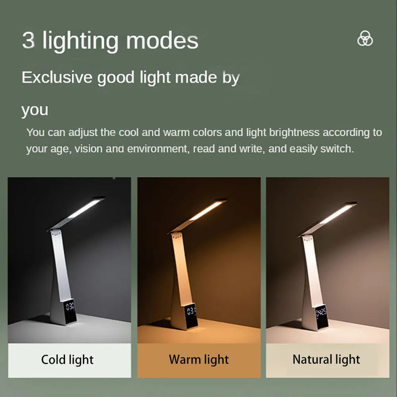 Lampe LED - Réveil + Support