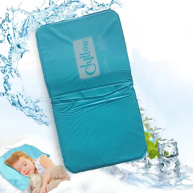 Oreiller Rafraîchissant d’Été – Coussin de Confort et de Détente avec Effet Frais