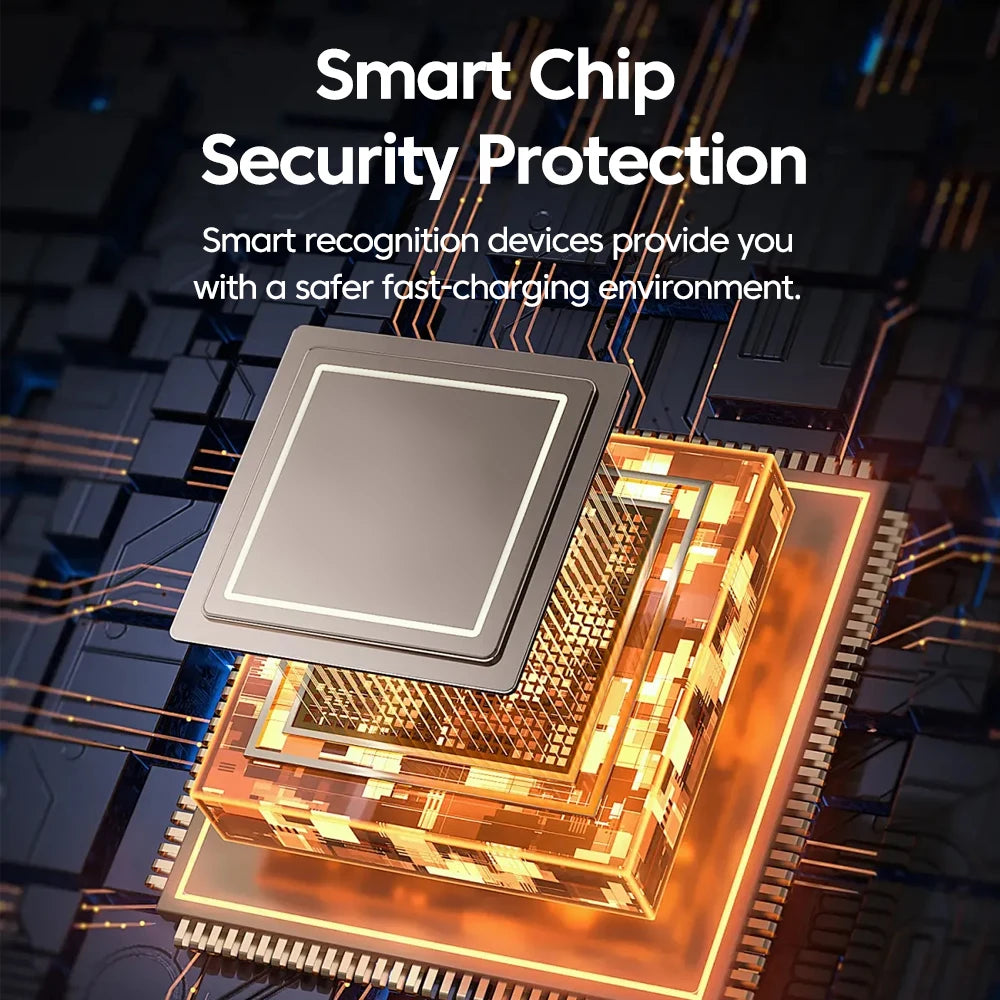 Chargeur Rapide 65W USB-C avec Câble Retractable