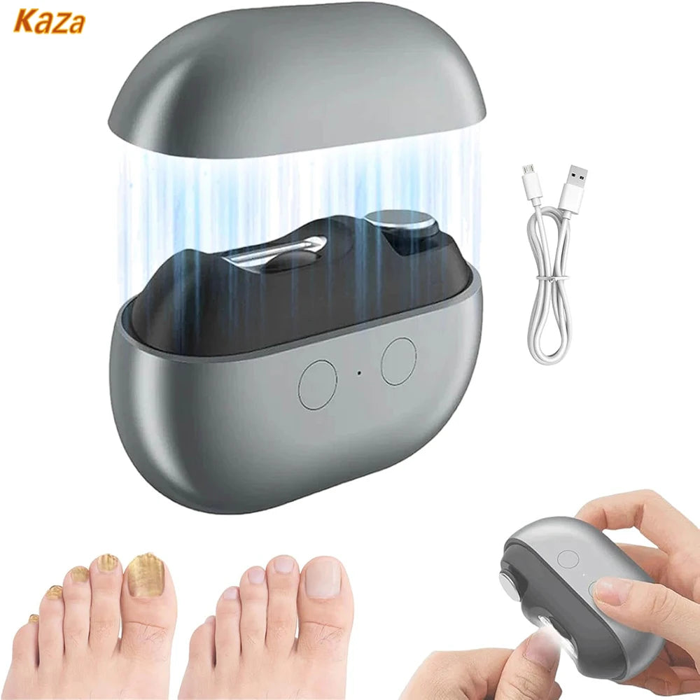 Coupe Ongles Ponceur Électrique Multifonctions à LED