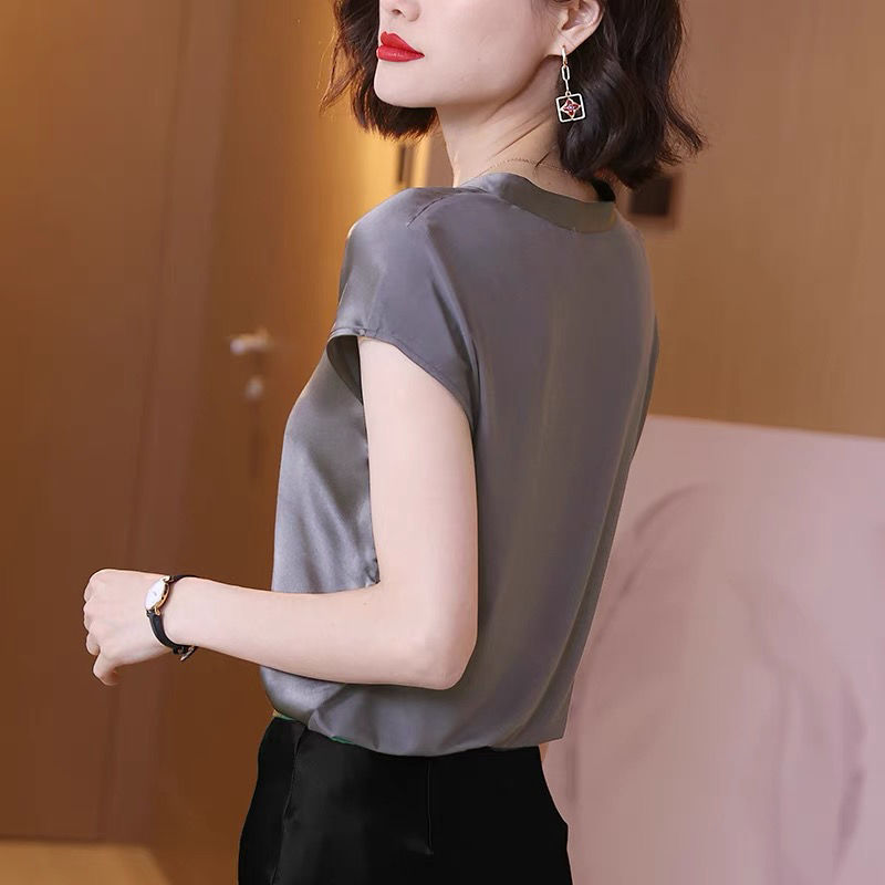 Blouse en Satin