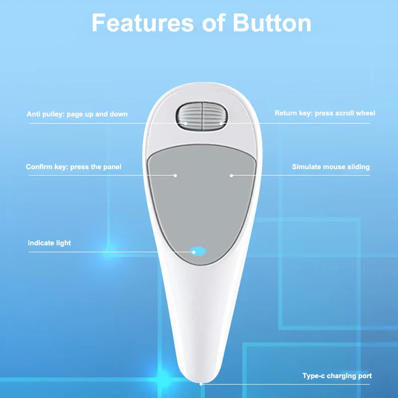 Mini souris bluetooth sans fil pour smartphone