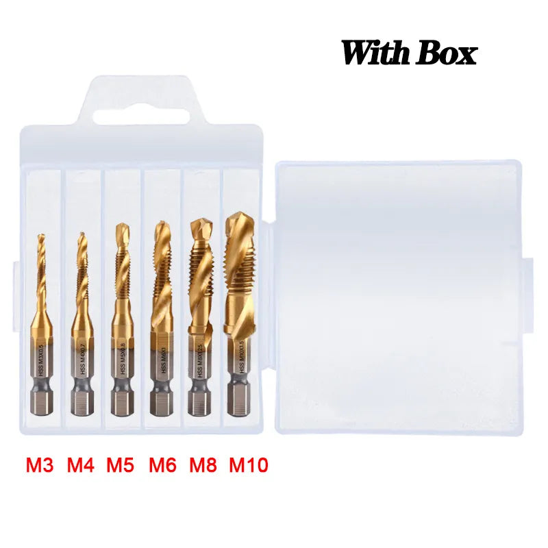 6Pcs Box Doré - Court