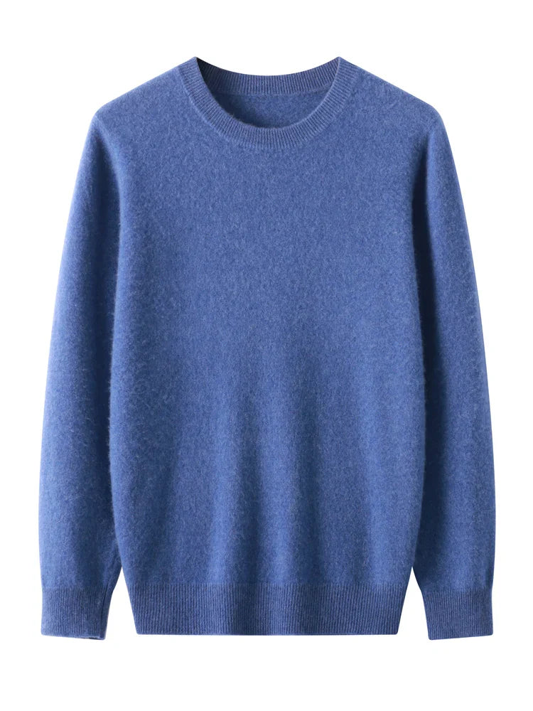 Pull Col Rond 100% Laine de Mérinos