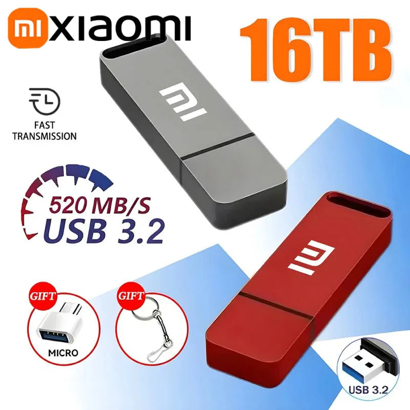 Xiaomi – Clé USB 3.2 16TB + Adaptateur Micro USB OFFERT