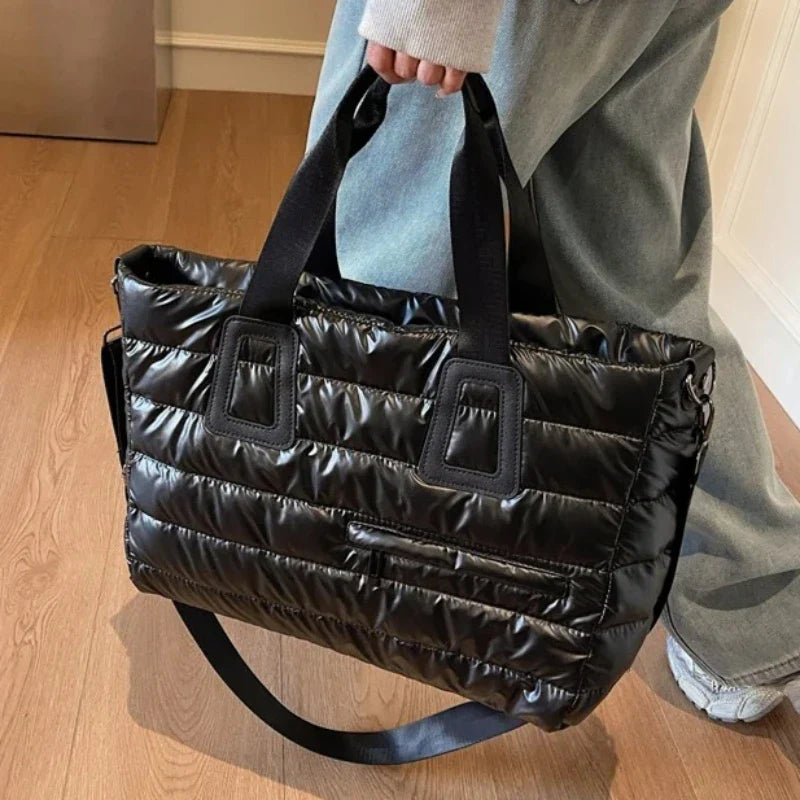 Sac Grande Capacité Matelassé Métallique Imperméable