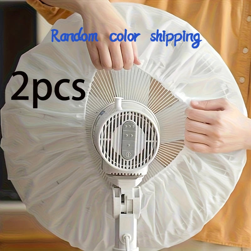 Lote de 2 Fundas Antipolvo para Ventilador – Protecciones Universales, Lavables y Reutilizables