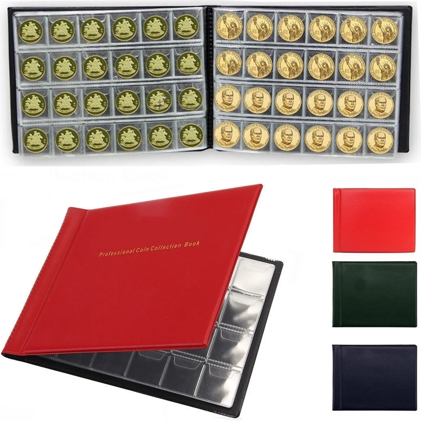 Album pour collectionneur de pièce de monnaie + 1 OFFERT