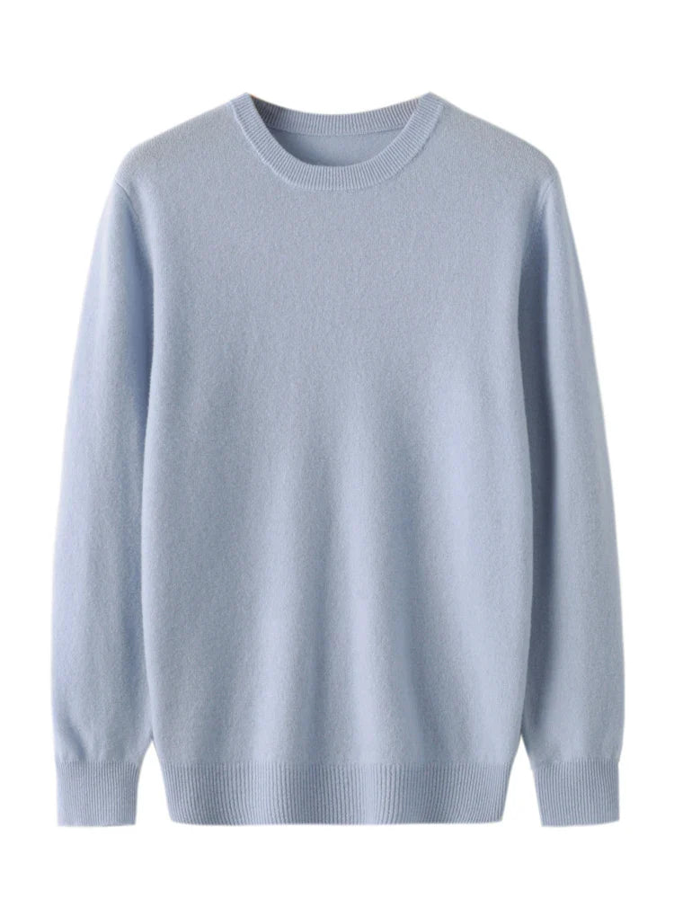 Pull Col Rond 100% Laine de Mérinos
