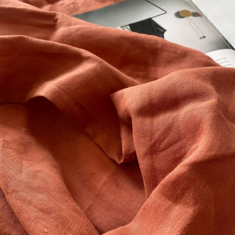 Nappe Ronde 100% Lin Français - 15 Couleurs & 10 Dimensions
