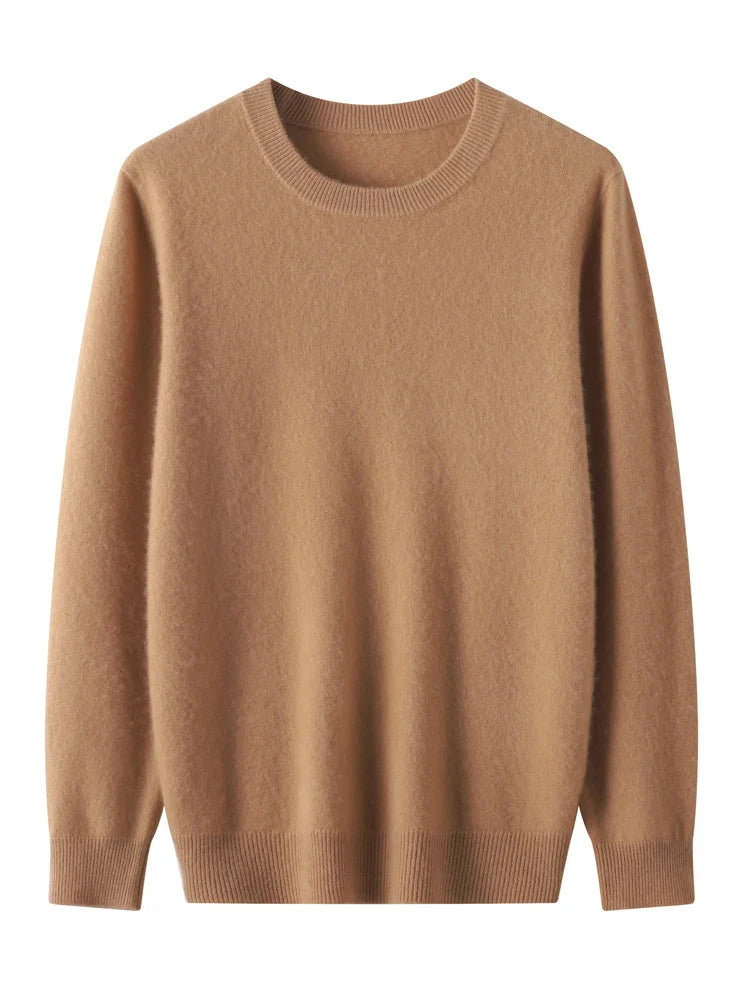Pull Col Rond 100% Laine de Mérinos