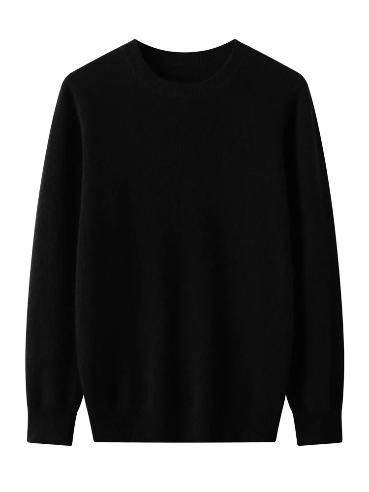 Pull Col Rond 100% Laine de Mérinos
