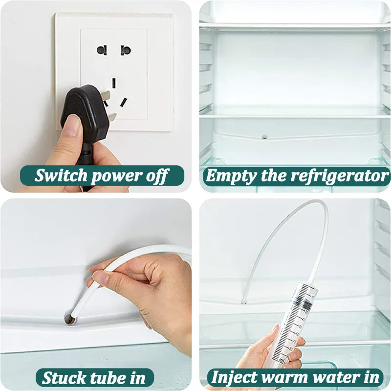 Kit de nettoyage et d'entretien pour réfrigérateur