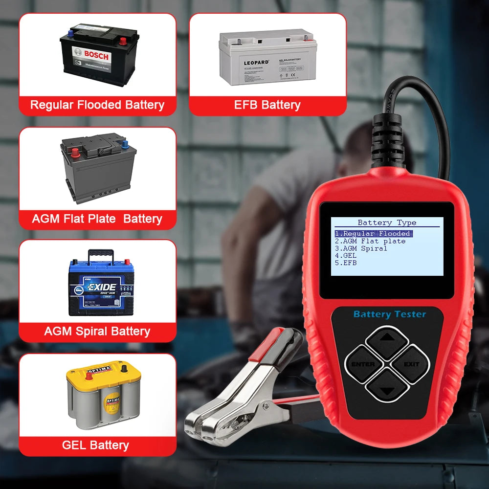 Testeur batterie ANCEL de voiture 12V