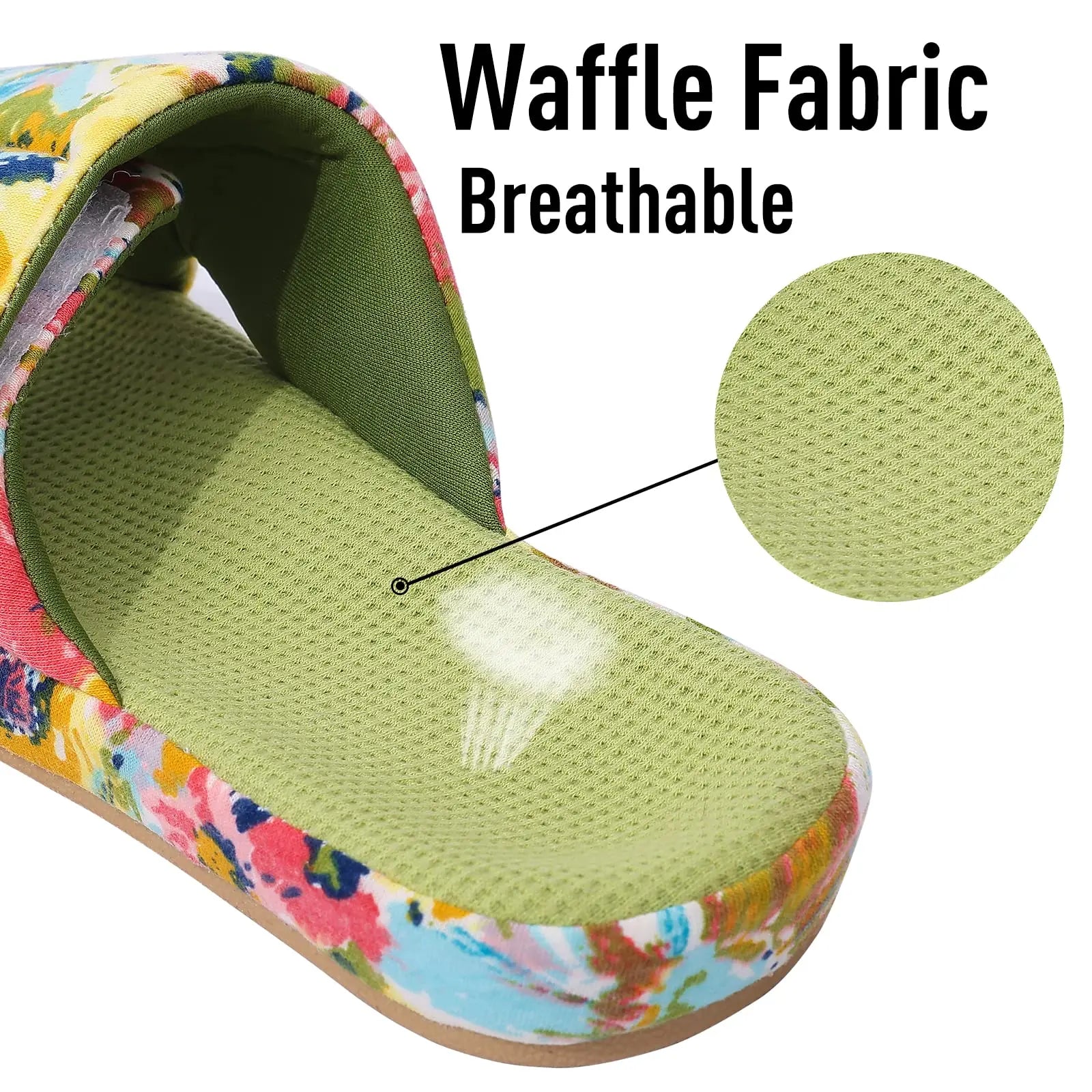 Pantoufles d'intérieur ULTRA CONFORT avec scratch - Lavable en Machine