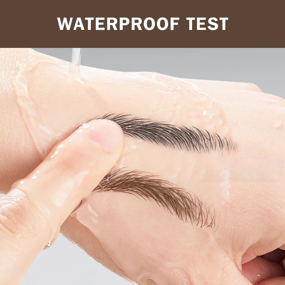 Stylo à Sourcils 4D Multi-Pointes Waterproof & Longue Durée