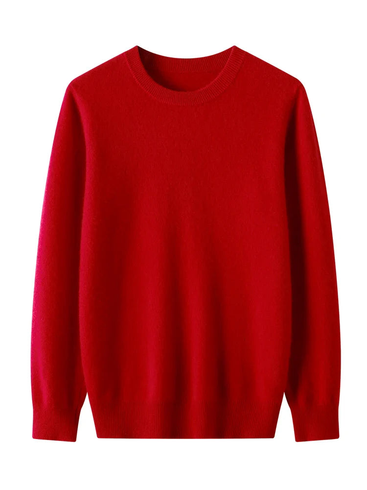 Pull Col Rond 100% Laine de Mérinos