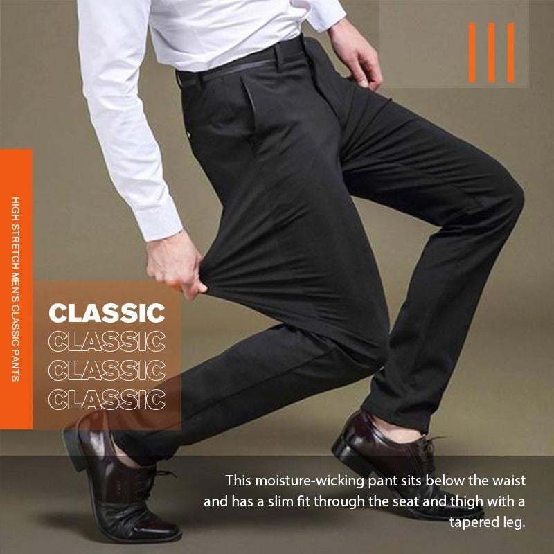 Pantalon élegant élastique