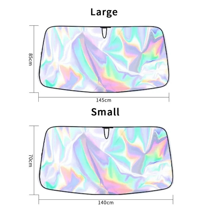 Pare-Soleil Parapluie pour Pare-Brise Avant – Protection Anti-UV, Isolation Thermique et Design Pliable