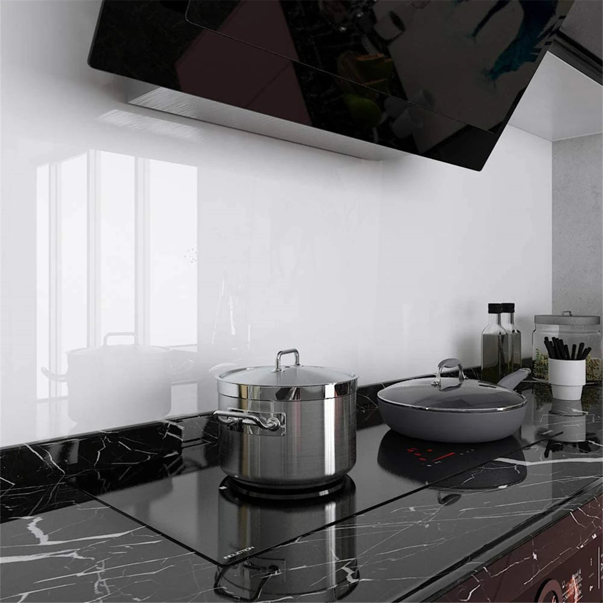 Autocollants Brillants pour Rénovation de Façades de Cuisine