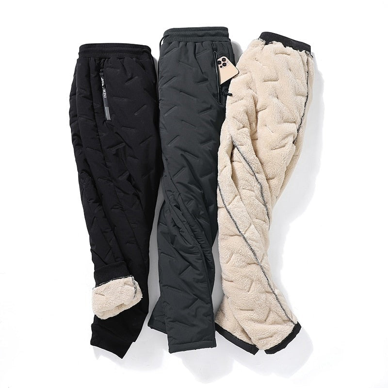 Pantalon rembourré et imperméable pour homme