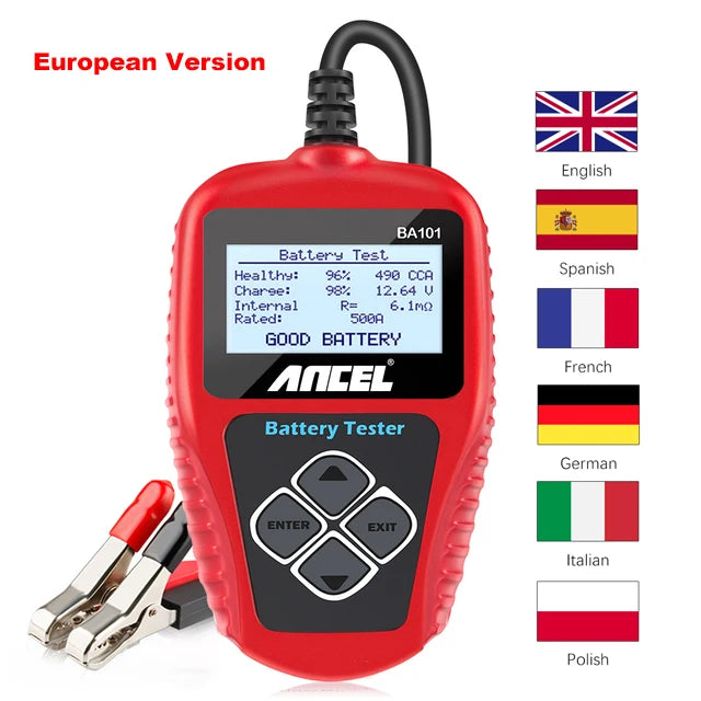Testeur batterie ANCEL de voiture 12V