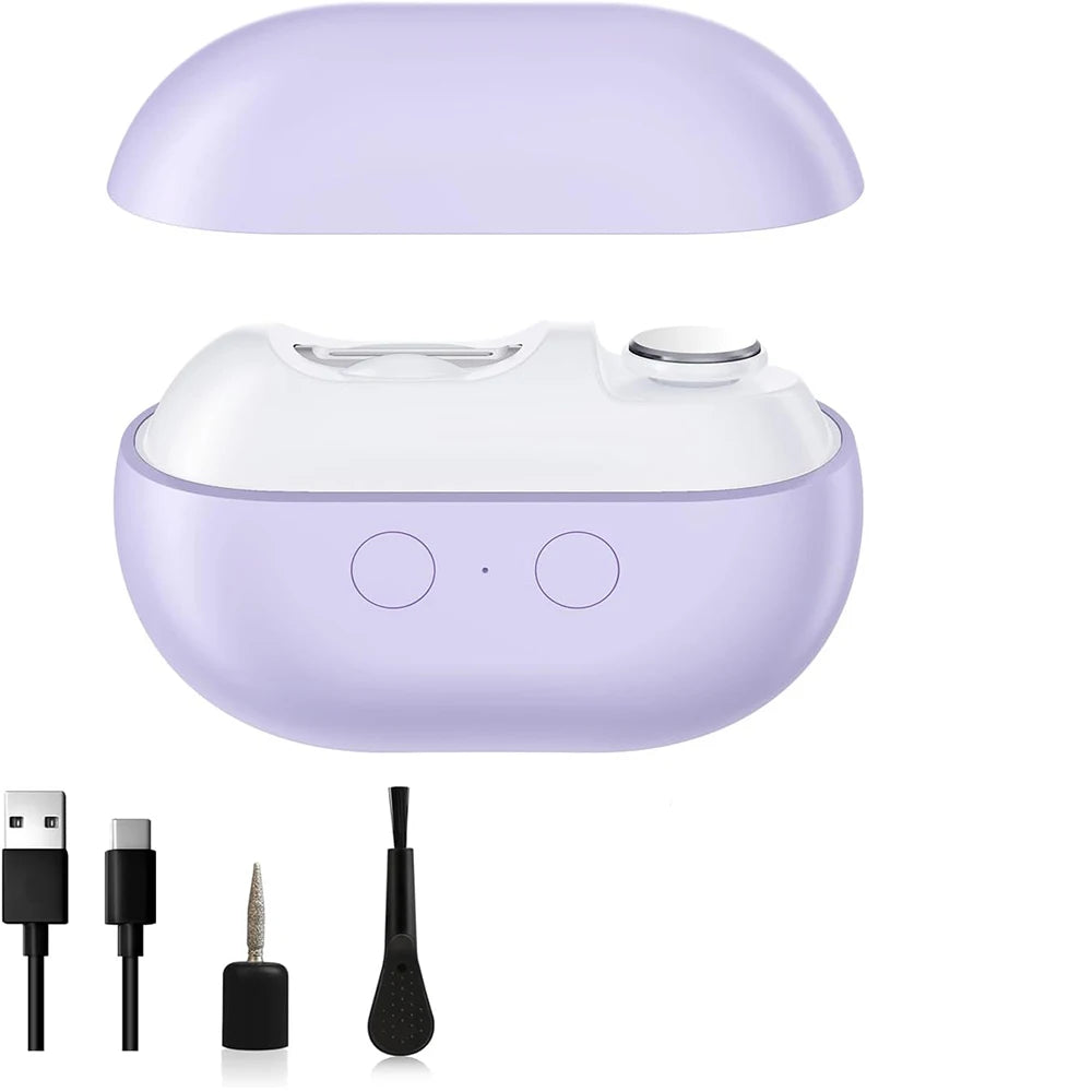 Coupe Ongles Ponceur Électrique Multifonctions à LED
