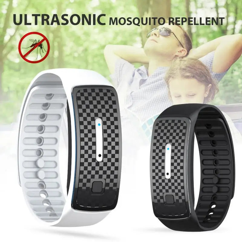 Bracelet Anti-moustique à ultrasons - Rechargement USB