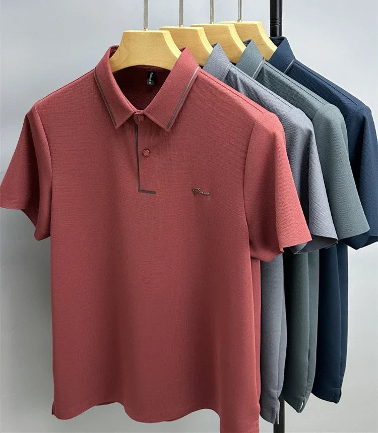 Polo Dino à Manches Courtes pour Homme - Haut de Gamme