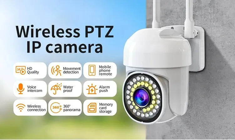Caméra de surveillance connectée HD WIFI - Détecteur de mouvement