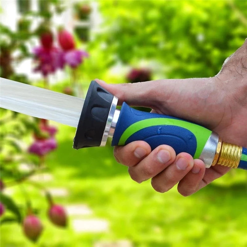 Buse d’Arrosage Multi-Modes Réglables à Haute Pression – Pour Jardin, Pelouse, Fleurs et Nettoyage