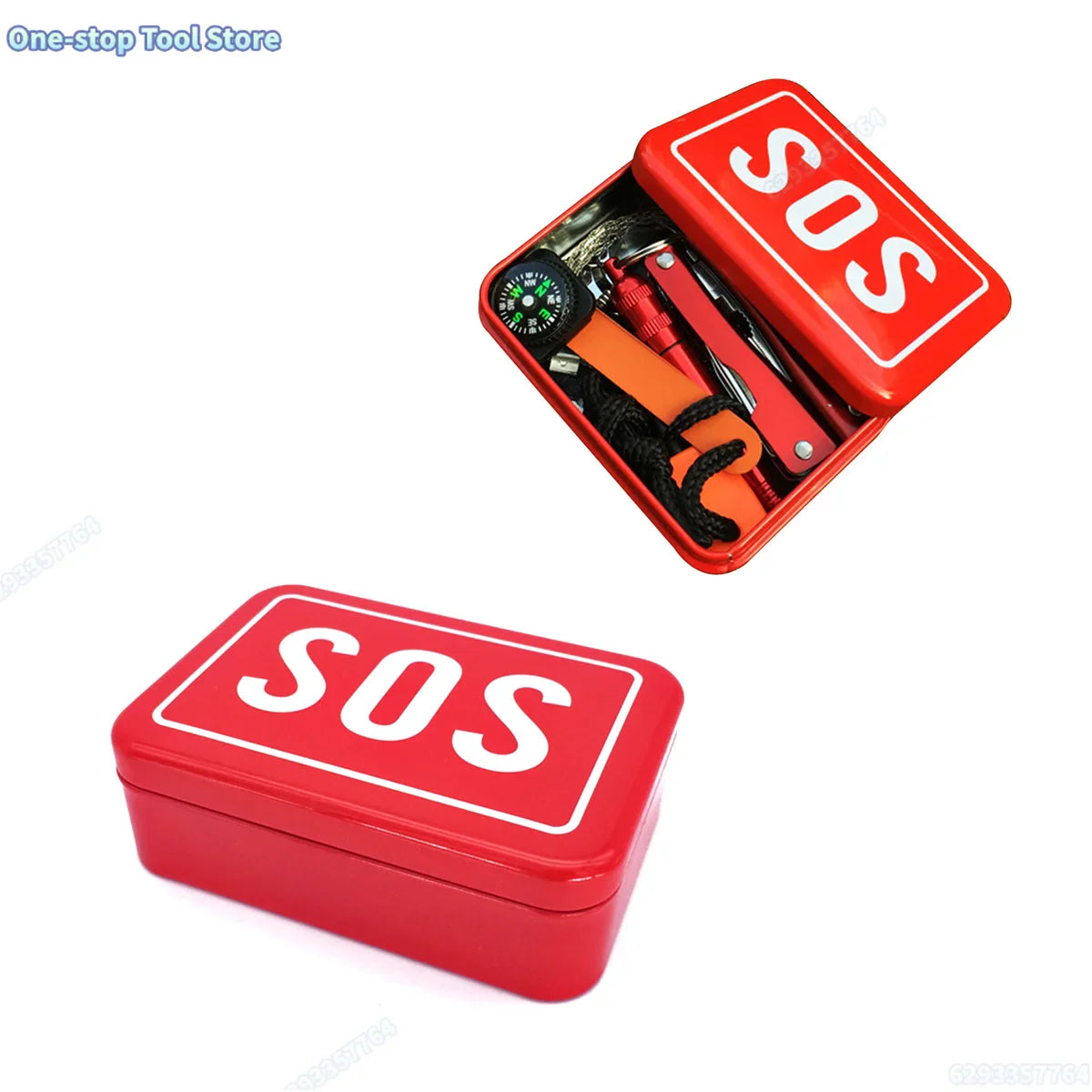 Kit de Survie 6PCS - Aventure & Sécurité