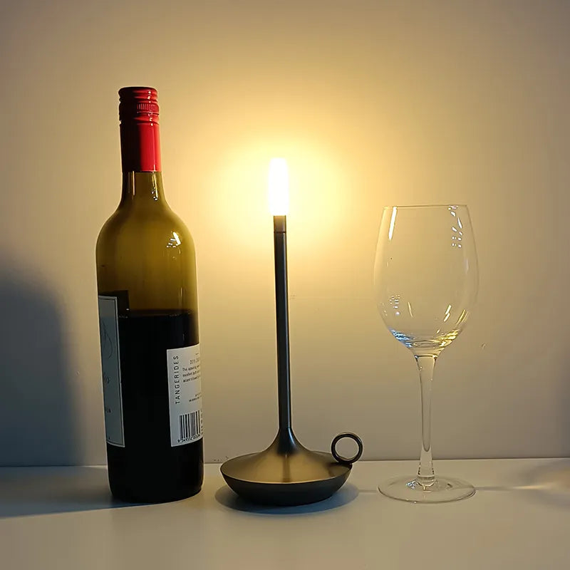 Lampe bougeoire tactile et sans fil