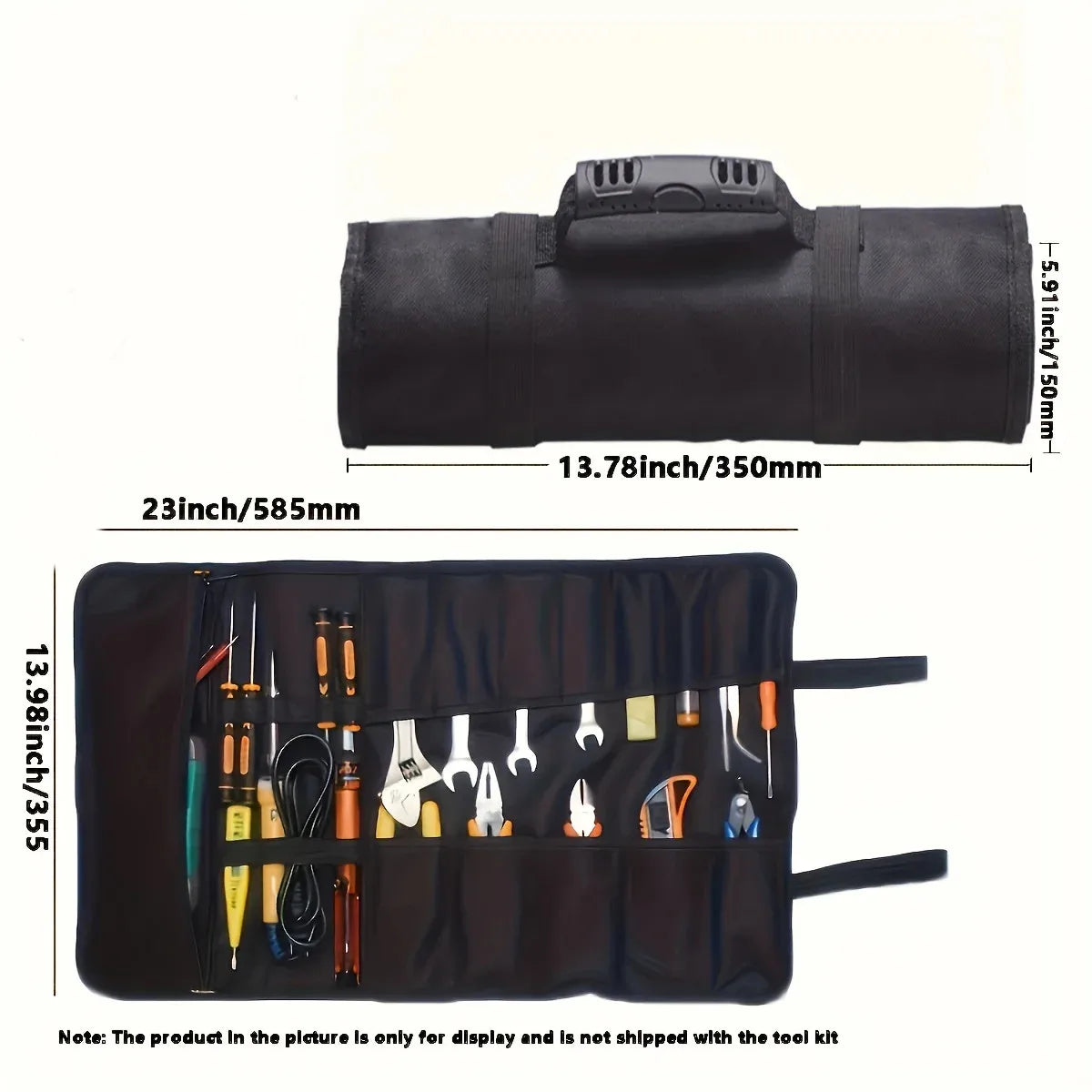 Trousse à Outils 22 Poches en Toile Résistante