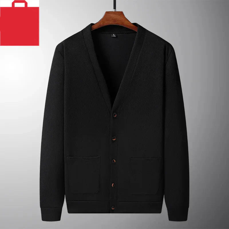 Cardigan épais Col V BASIC - Homme