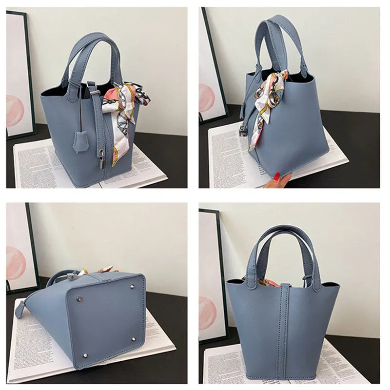 Sac à main en Cuir PU DIY couture à la main