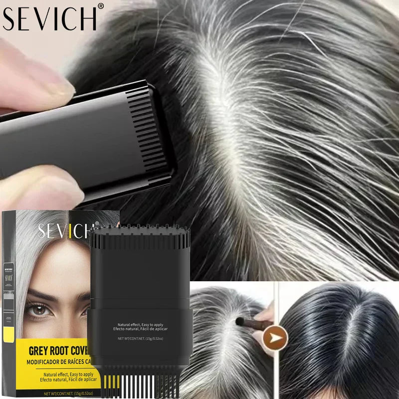 Stick Retouche Capillaire Anti-Cheveux Blancs & Racines - 1 ACHETÉ = 1 OFFERT