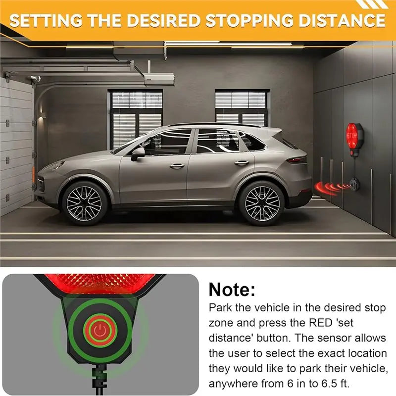 Aide au Stationnement Garage avec Signal STOP LED