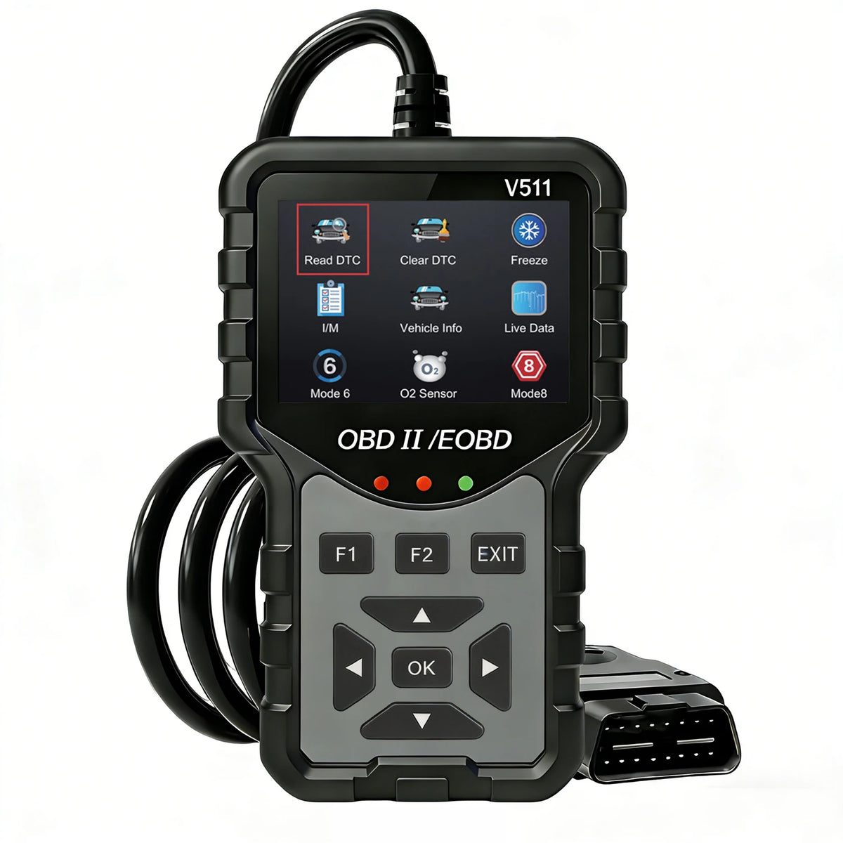 Outil Diagnostic Auto OBD2 V511 – Lecteur de Codes Moteur, Testeur de Batterie & Données en Temps Réel