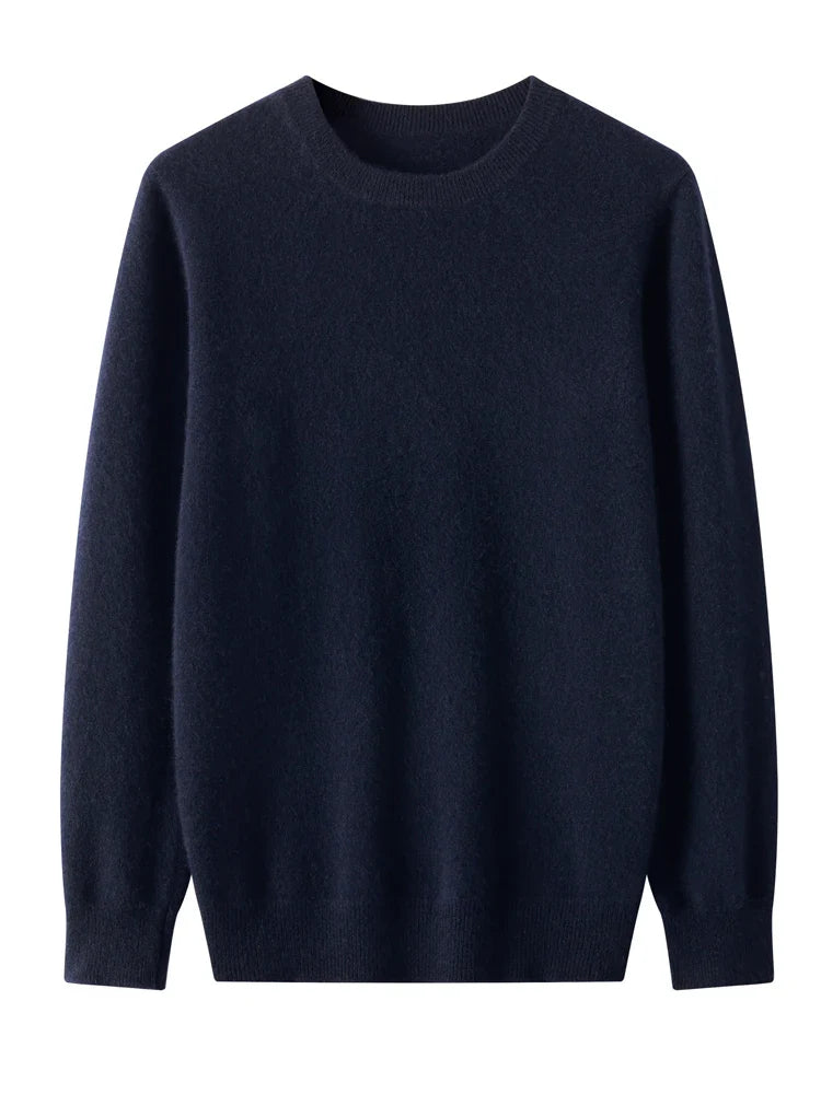 Pull Col Rond 100% Laine de Mérinos