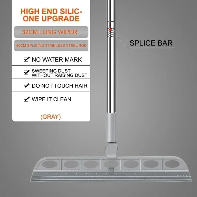 Balais Magique en Silicone Raclette de Sol