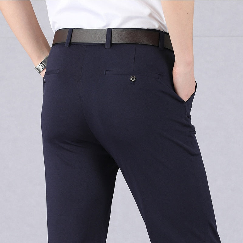 Pantalon élegant élastique