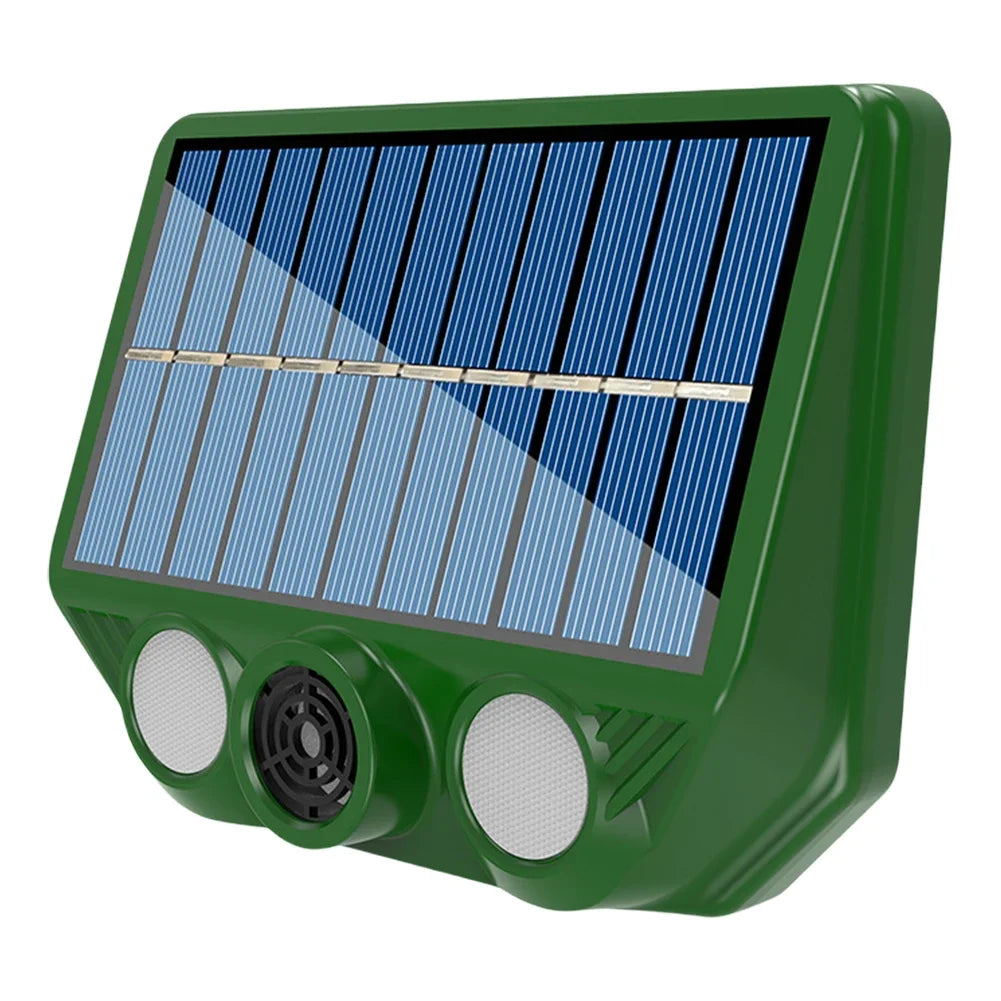 Répulsif Solaire Ultrasons Étanche – Jardin & Extérieur